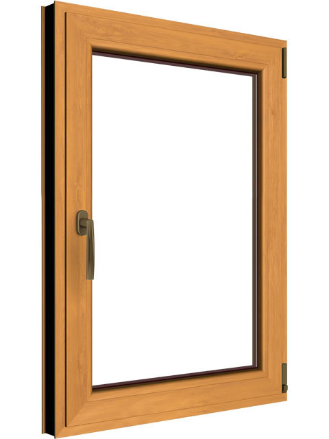 纯隔热65单扇平开耐火窗