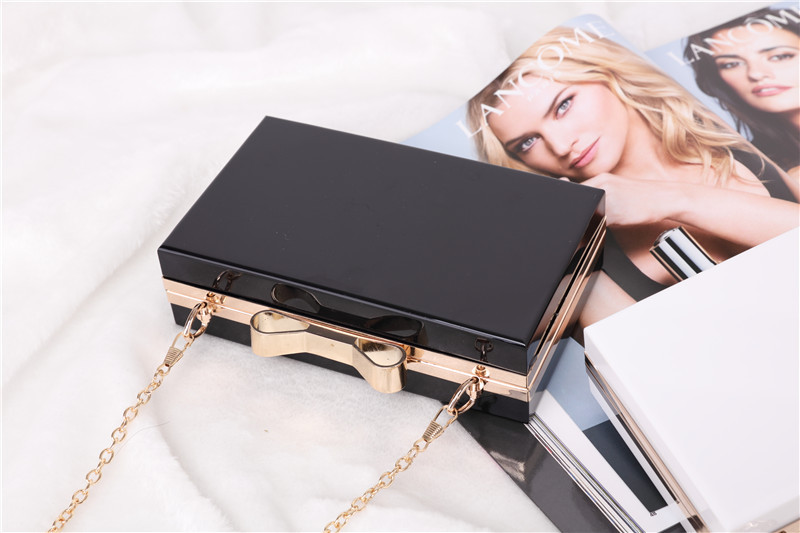 2016亚克力透明包盒子包链条包晚宴包支持一件代发