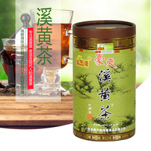 豪爽溪黄茶 代用茶袋泡茶 100克 50袋 广东清远连州特产 绿罐装