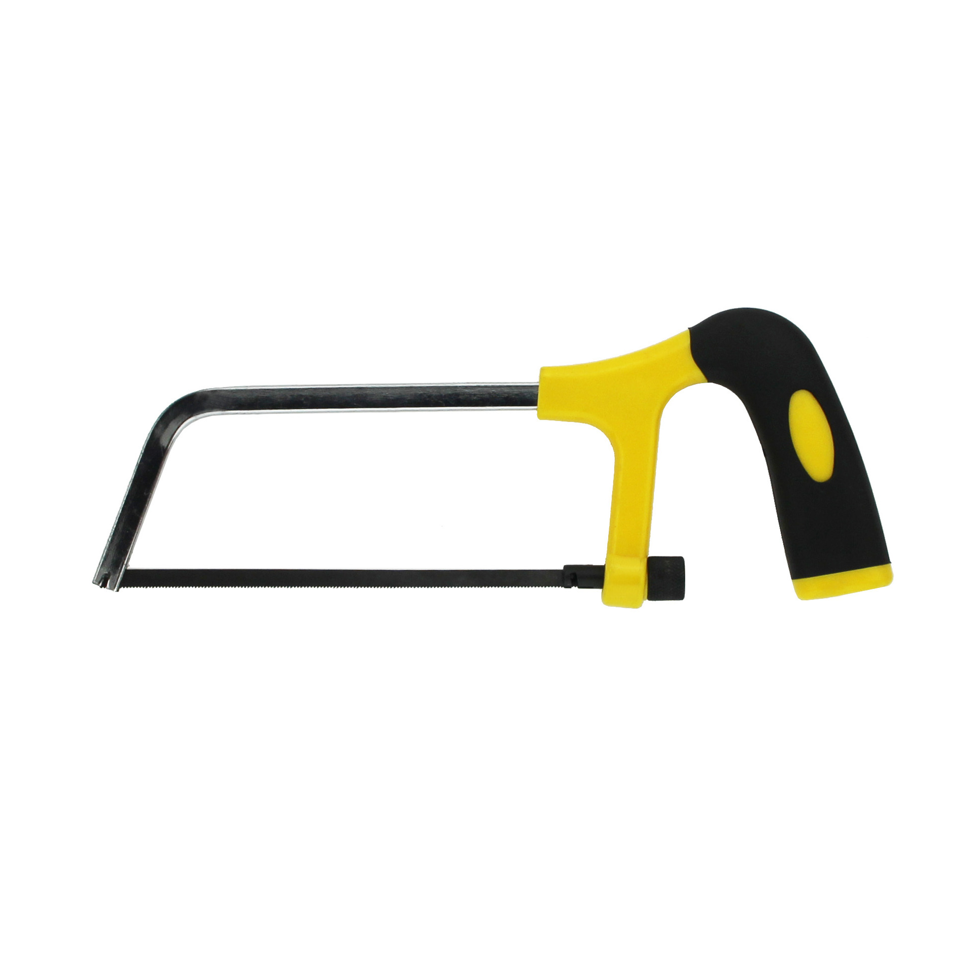 迷你锯架钢板制固定式钢锯弓加厚锯弓带锯条6寸锯架