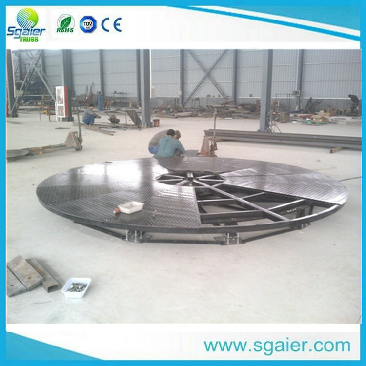 晚会演出出场升降旋转弹簧舞台厂家,旋转舞台图片制作