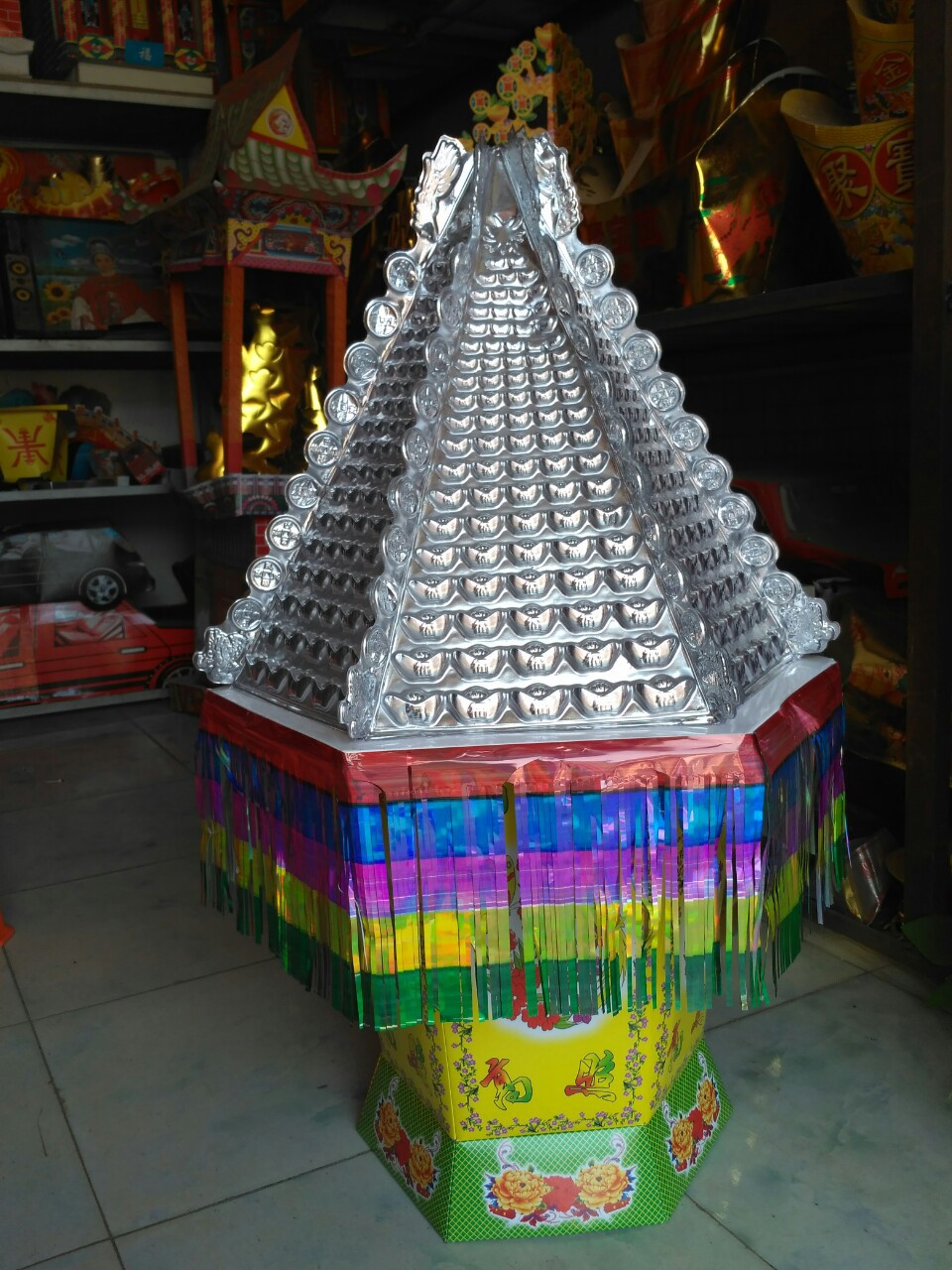 新款吉星高照 吸塑吉星高照 各种纸扎 殡葬用品