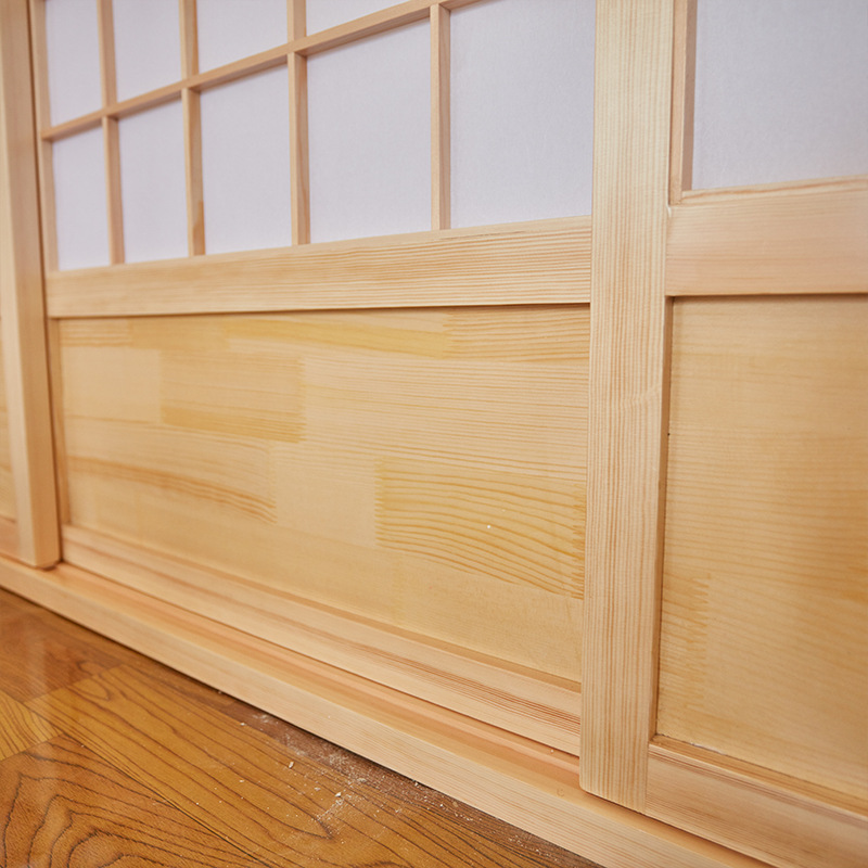 榻榻米推拉门移动门格子门日式磨砂玻璃门隔断门阳台定制酒店隔断