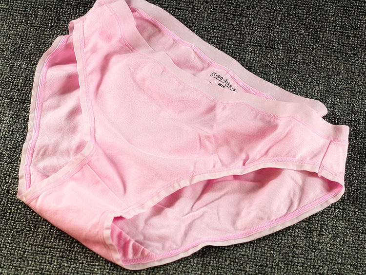 高开叉中腰女内裤 莱卡棉包臀加大码胖mm防勒粗腿舒适运动款三角