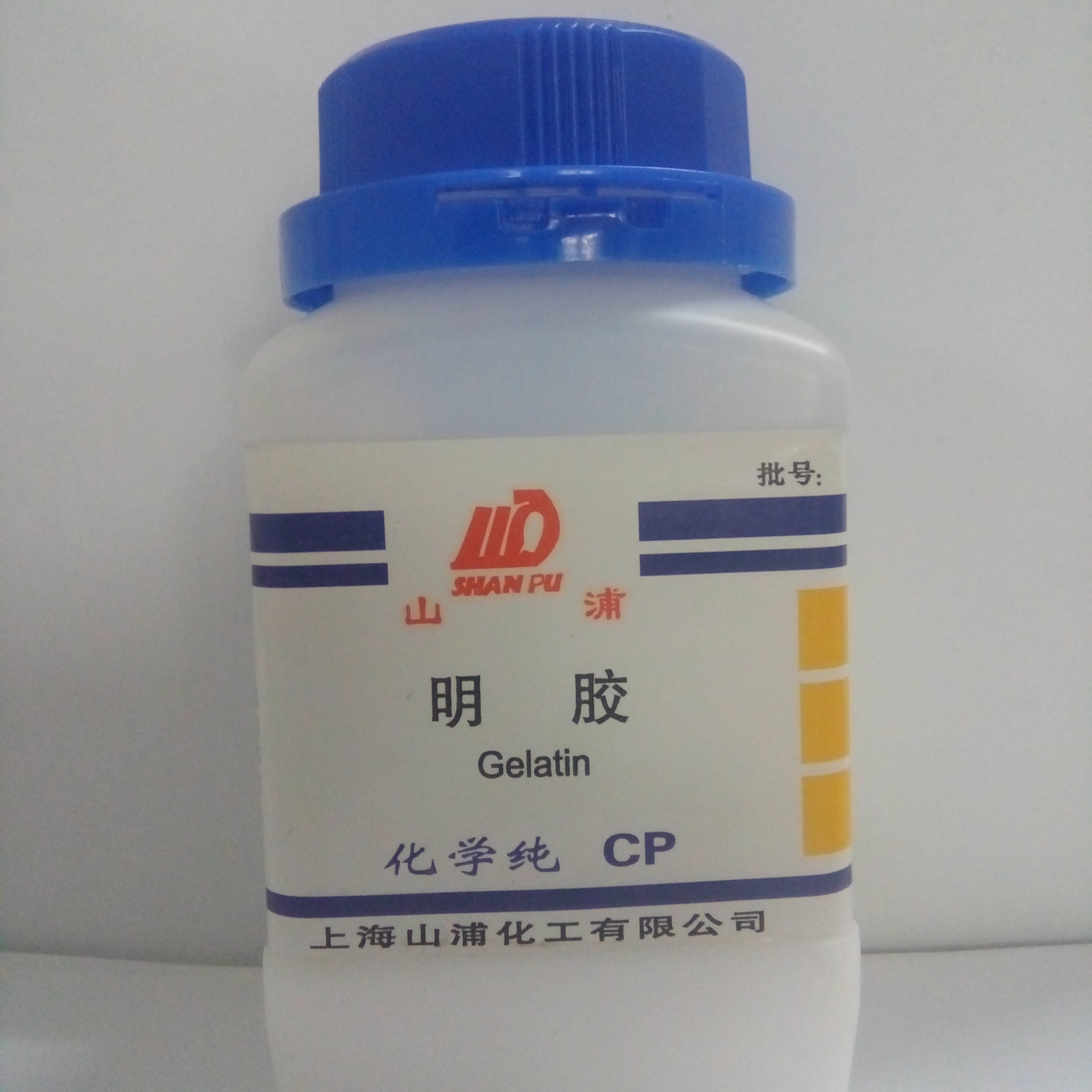 试剂 明胶 化学纯cp级 500克/瓶