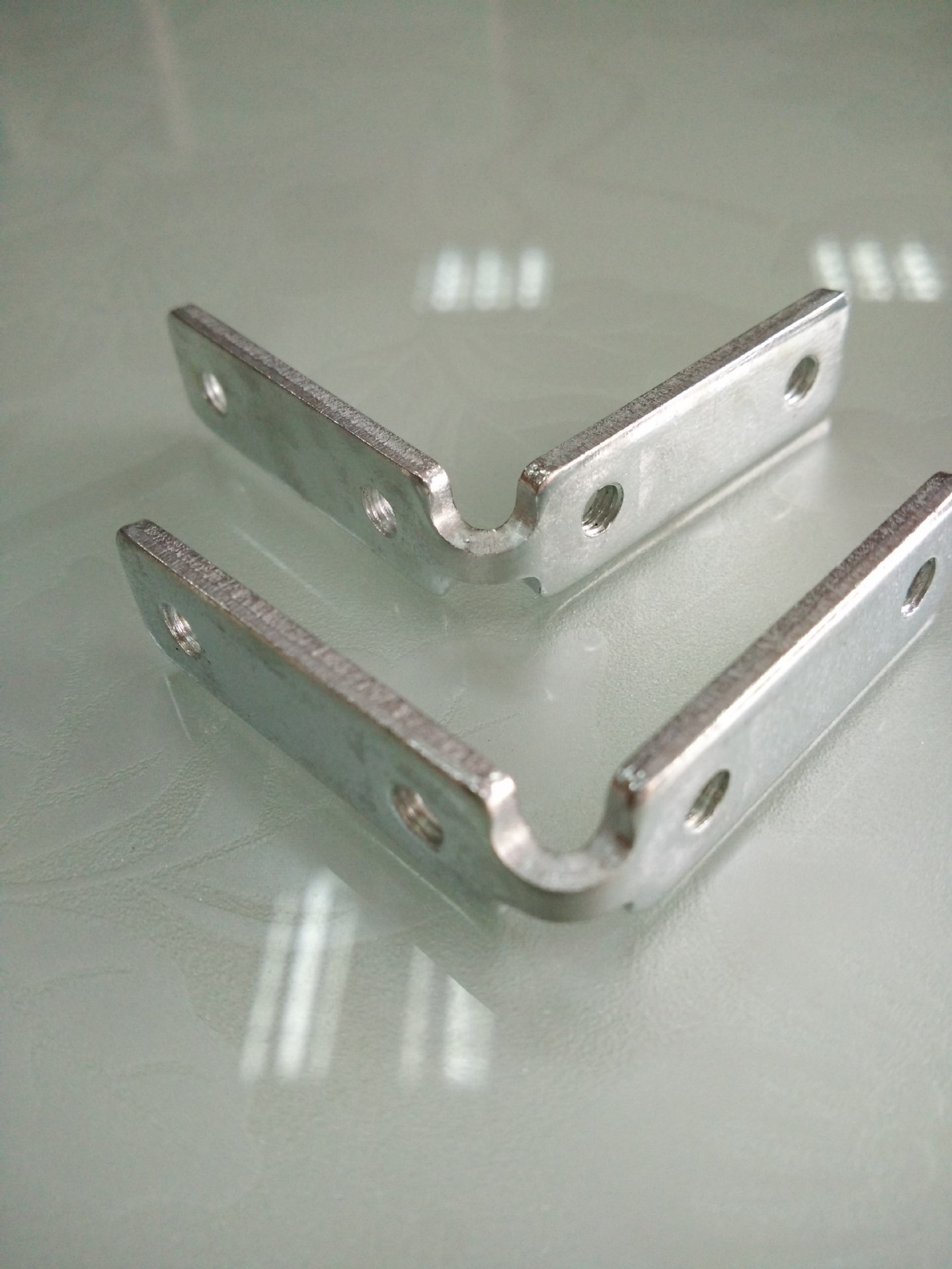 l型橱柜 免拉手角码 家具配件铝合金门窗角码 铝框角码 橱柜角码