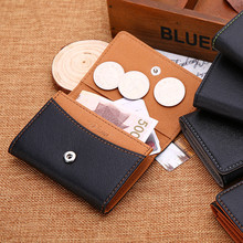 韩版搭扣多功能创意款卡包薄款迷你钱包学生零钱包外贸卡包硬币包