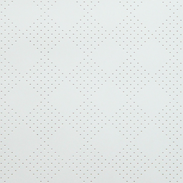 石膏天花板硅钙板吊顶 批发防潮吸音矿棉板 格纹带孔隔热吊顶