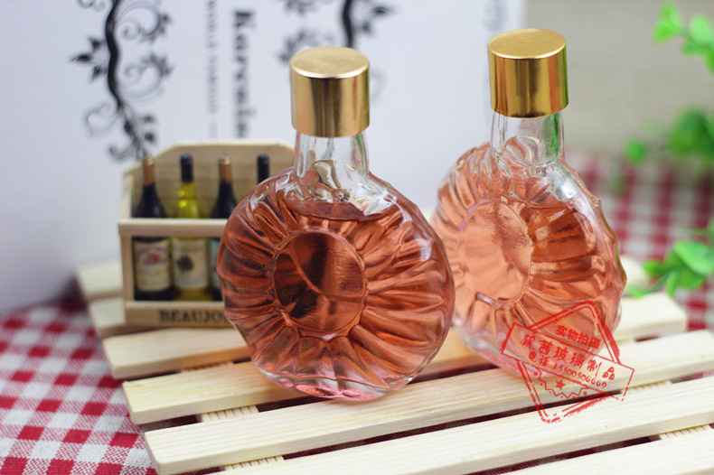 厂家批发玻璃方格梅酒瓶葡萄酒泡酒坛腌菜坛酿酒瓶