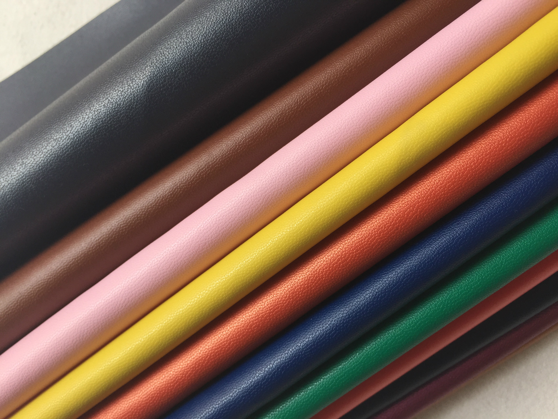 羊皮纹半pu厂家