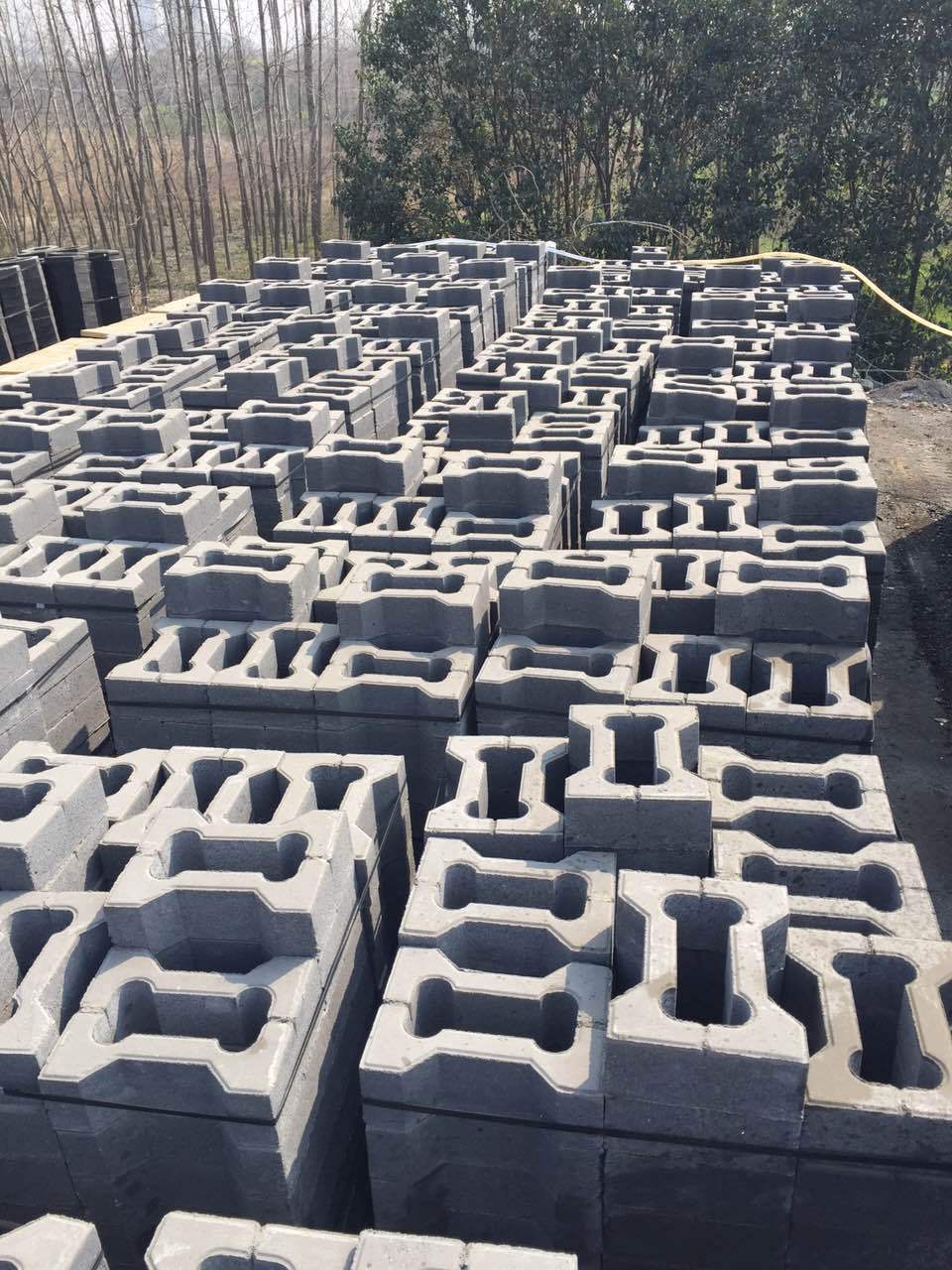 透水植草砖护坡砖 连锁植草混凝土混凝土护坡砖 河道生态护坡砌块