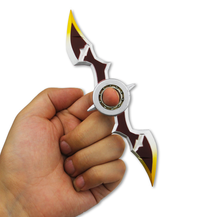 英雄联盟武器剑鲨狂魔德莱文飞斧蛮王刀赵信模型刀剑玩具合金兵器