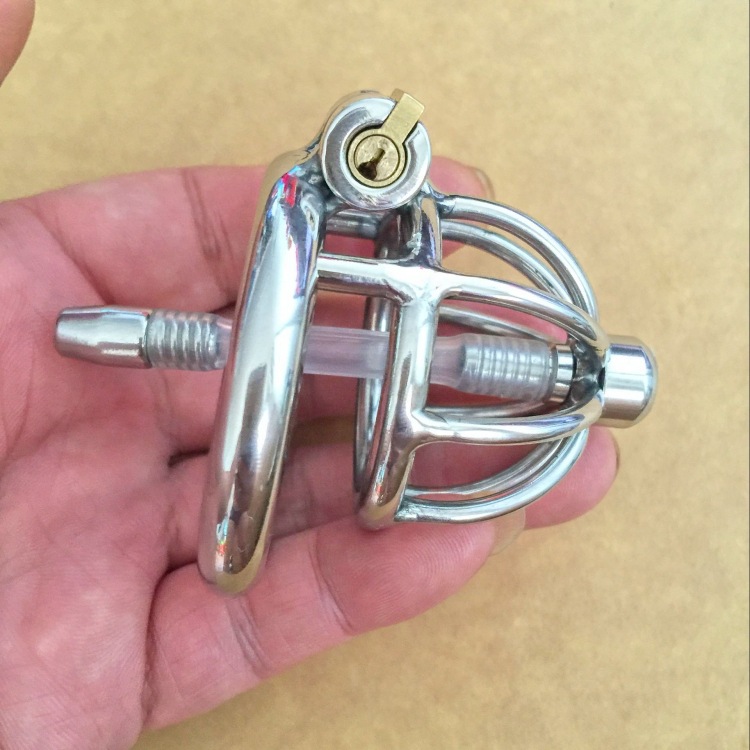 男用金属不锈钢贞操锁贞节器裤带装置硅胶塑料卡环配件cb6000s