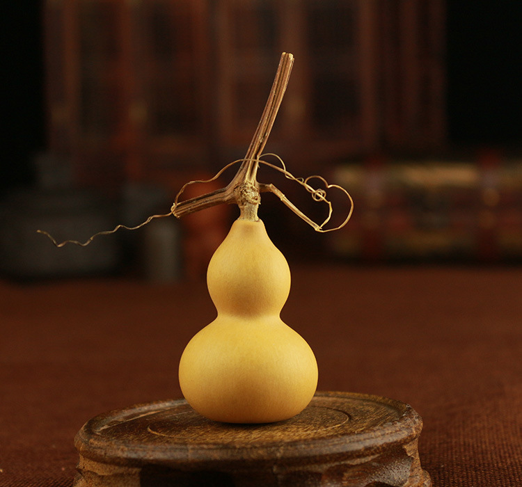 美国天然小葫芦带龙头摆件把玩件文玩工艺葫芦手捻葫芦批发葫芦