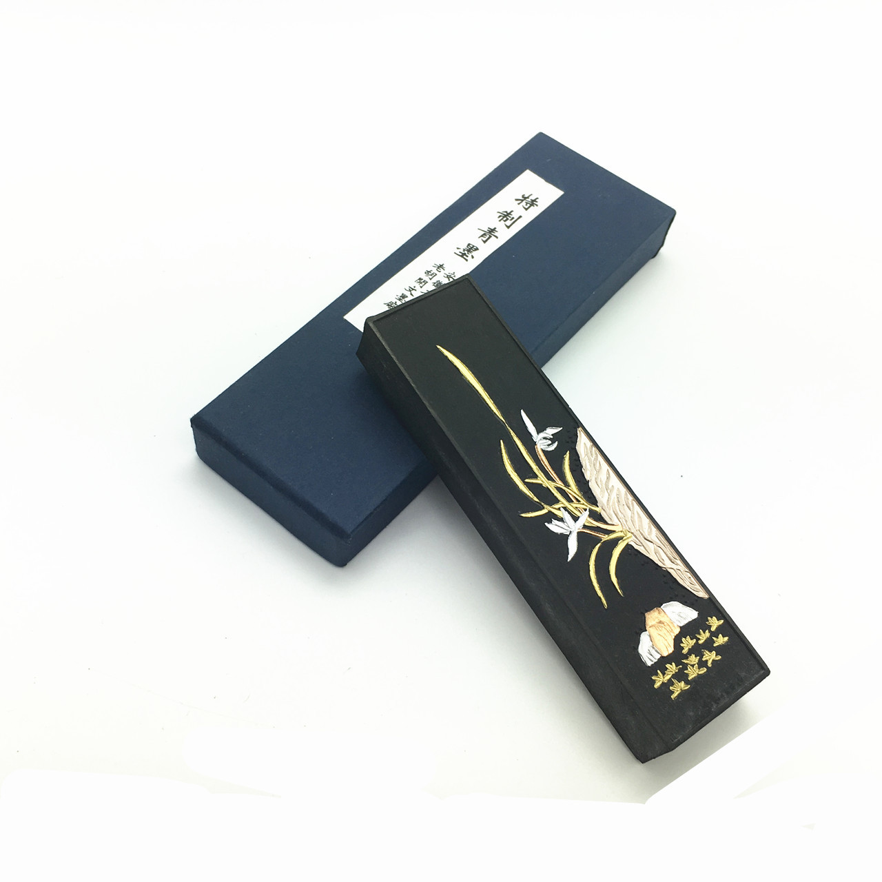 厂家胡开文青墨墨条 油烟微墨 1两松烟墨块 书画练习文房批发