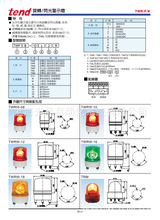 优惠销售 台湾天得（tend) ?160LED闪光蜂鸣警示TWFS-160-L