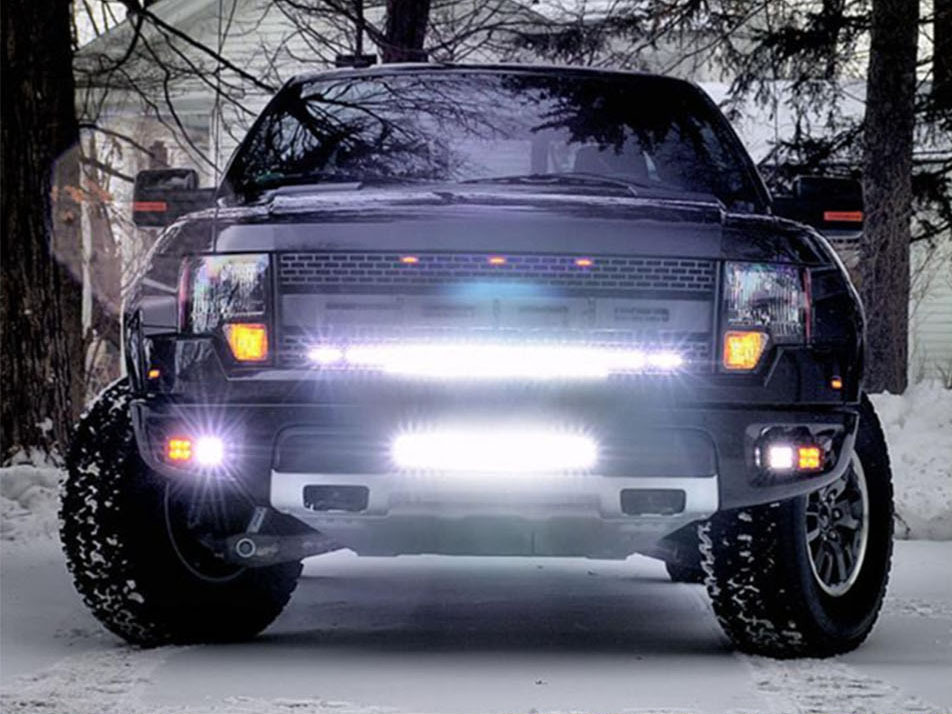 厂家直销20寸54wled长条灯 越野车改装cree长条灯 大功率聚光灯