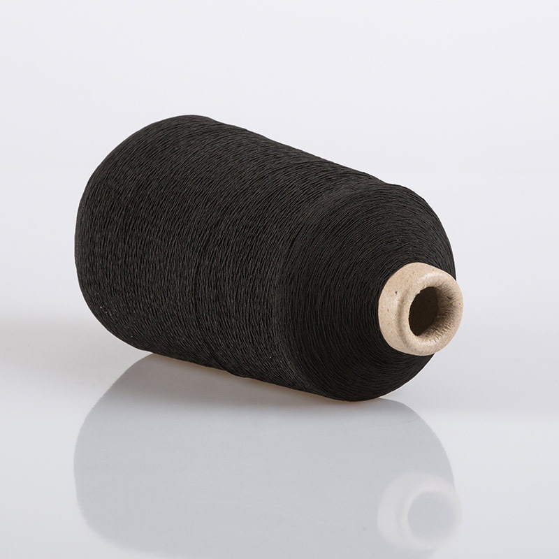 进口1807070黑白双色莱卡氨纶双包线乳胶丝锦纶丝可定制款批发