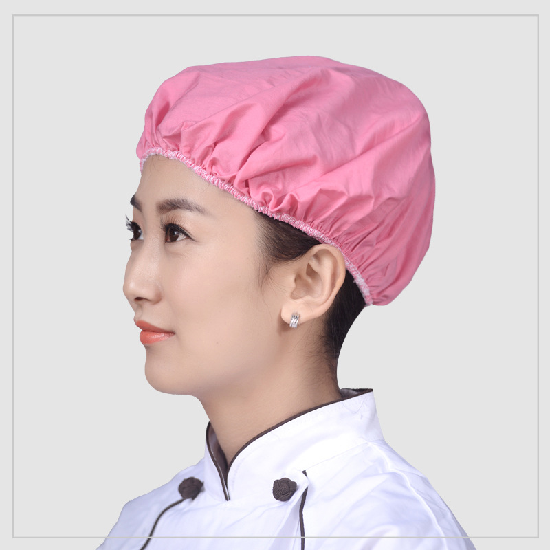 定制工作网帽白色食品车间工人防尘卫生帽男女厨房厨师帽子包邮