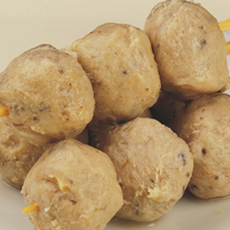 香菇贡丸关东煮火锅丸子麻辣烫鸡肉混合丸子豆捞海底捞小吃丸子