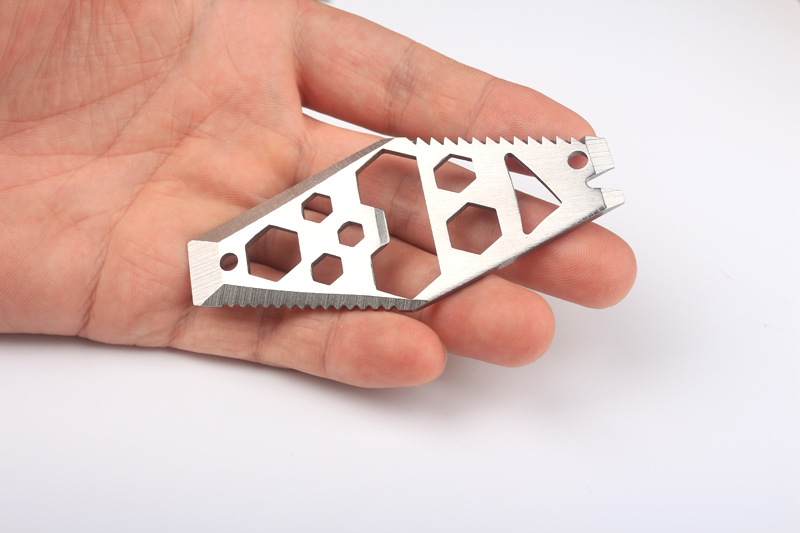 菱形内六角扳手 户外不锈钢开瓶器 螺丝刀便携式组合edc小工具