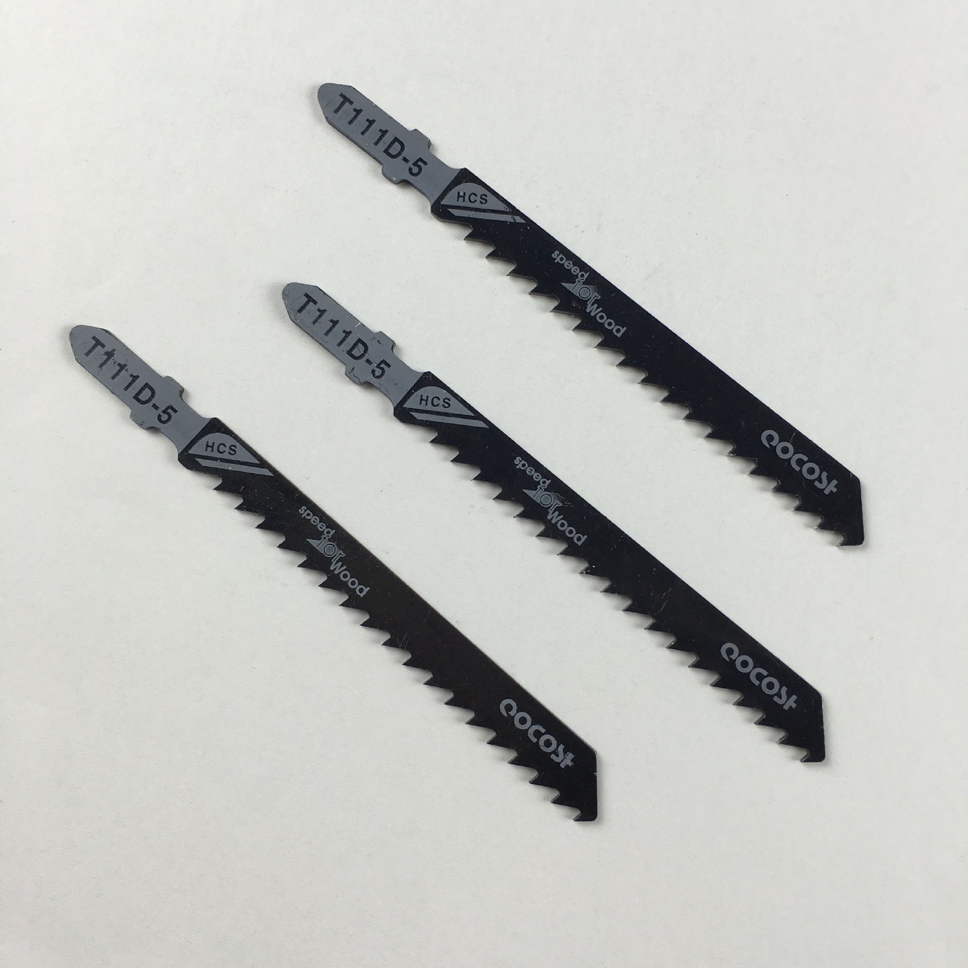 厂家直销t111d曲线锯条 木工锯条 细齿 直线 往复锯条 出口专用