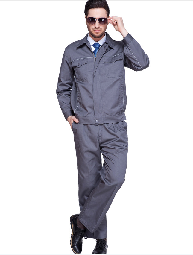 Reflective Stripe Workwear Labor Protection Clothing Suit Workshop Auto Repair Anti-Fouling Workwear Workwear Workwear
