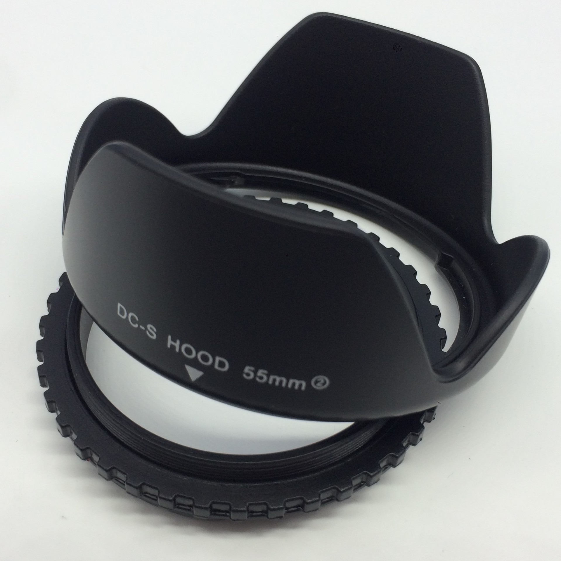 52mm可反扣式螺口遮光罩莲花罗口遮光罩花瓣罩通用卡口遮光罩