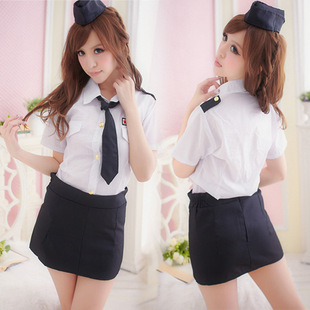 制服诱惑夜店女警角色扮演 警察装情趣内衣厂家 代理 批发