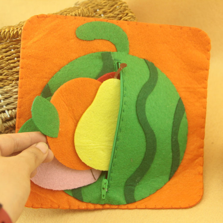 不织布袋手工diy材料包免裁剪幼儿作业水