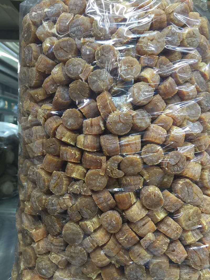 海鲜海产品野生瑶柱 特产干货淡晒淡干干贝瑶柱整斤批发