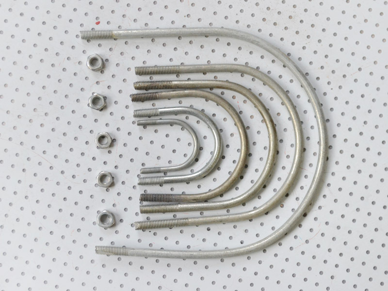 镀锌u型卡管固定卡抱箍 u型螺栓 u型栓 u型卡 u型螺丝 u型丝 管卡