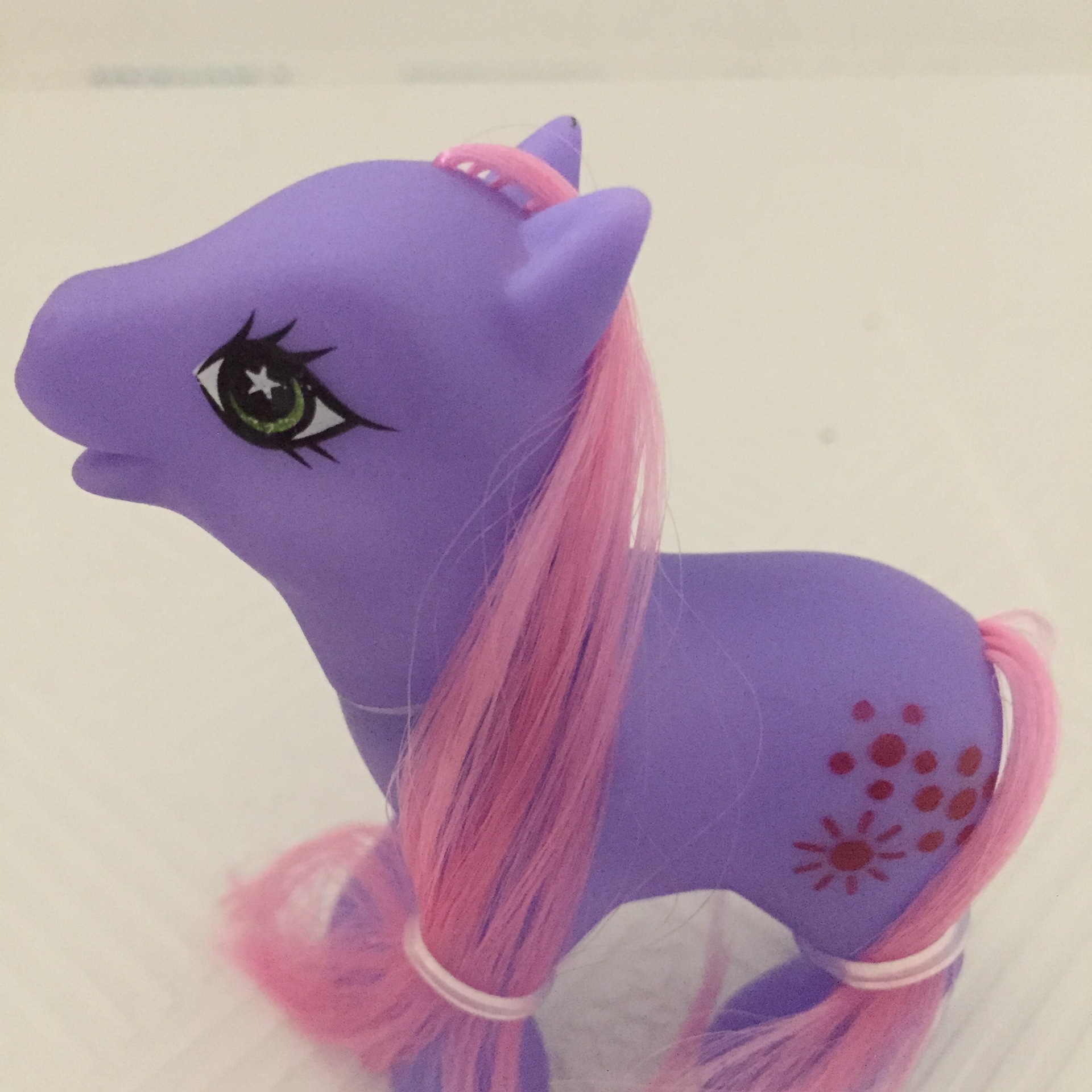 玩具娃娃厂家直销 儿童小动物搪胶公仔 卡通小马仔搪胶娃娃批发