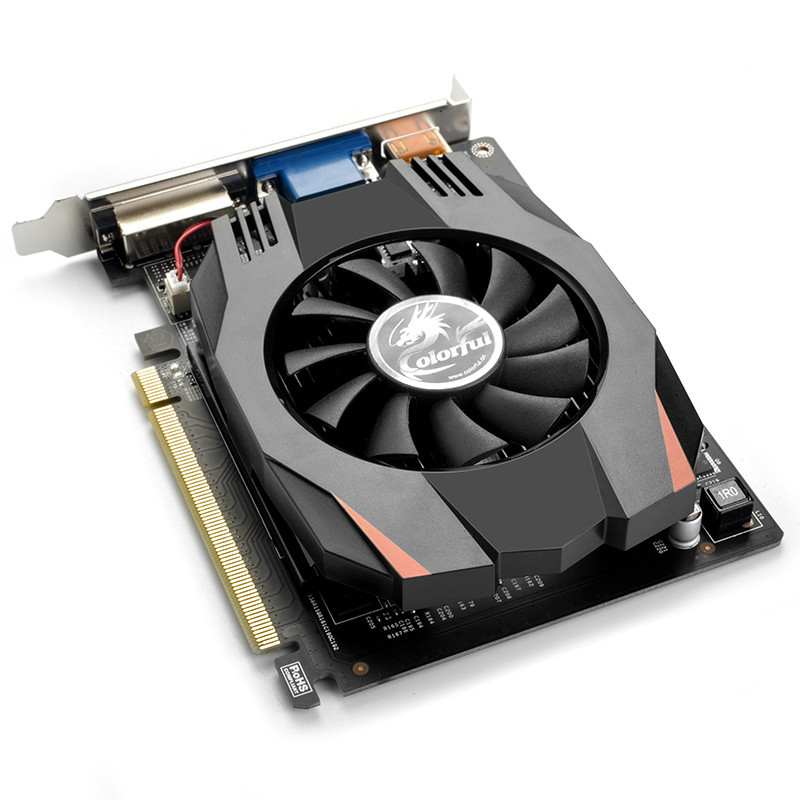 显卡 七彩虹显卡gt710 2g 黄金版 ddr3