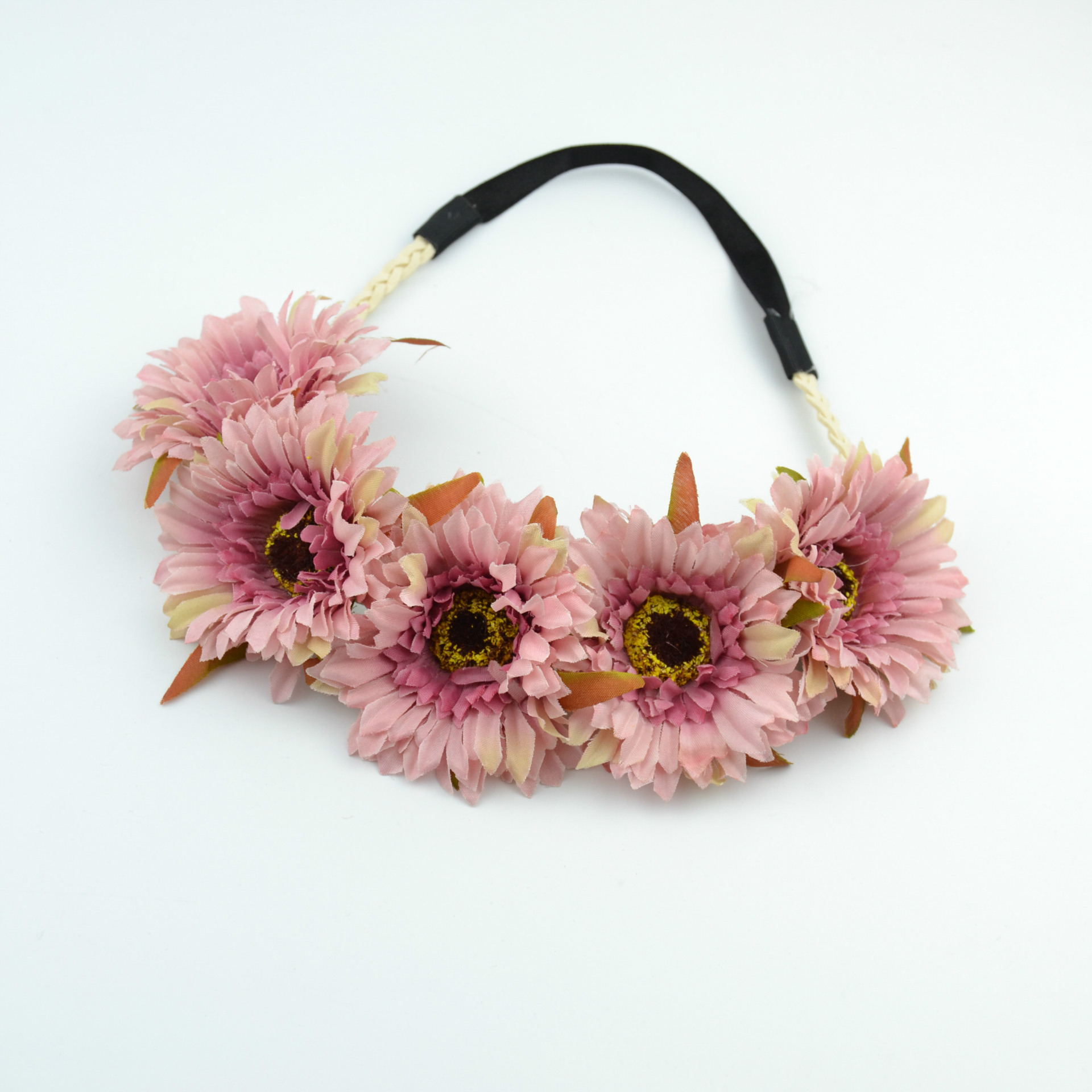 波西米亚饰品头饰发饰海边沙滩头花辫花朵头带发