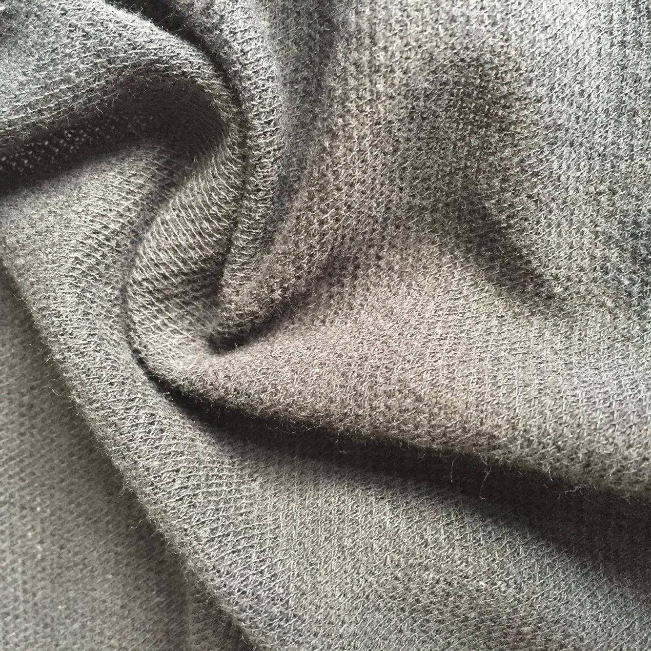 供应人棉羊毛混纺针织面料