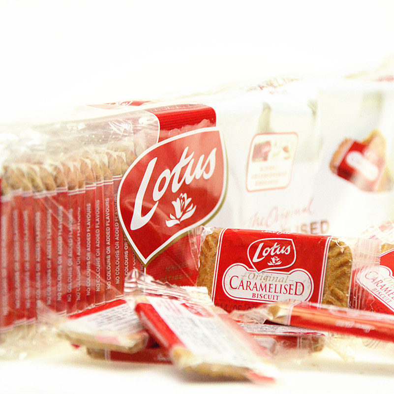 比利时食品/特产 lotus和情焦糖饼干250g/312g 独立包装 咖啡搭档