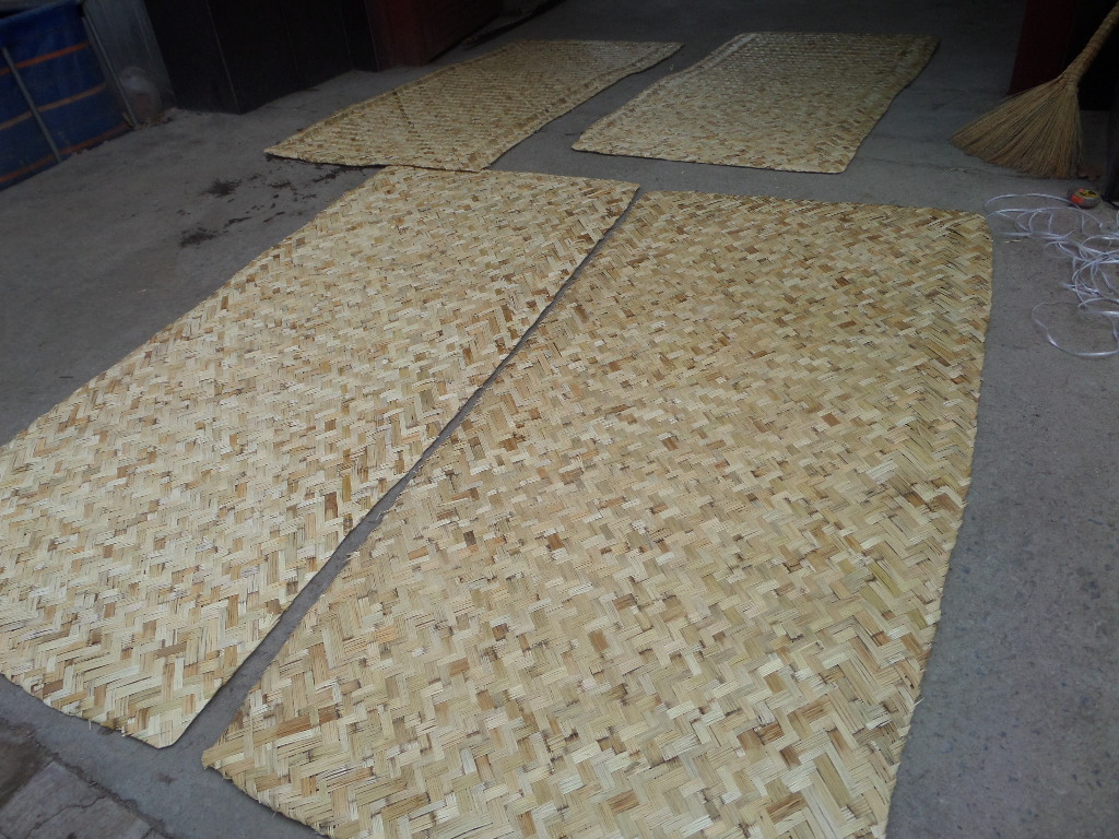 新品 批发天然芦苇席 装修装饰床席 草编凉席 炕席草席吊顶 田园