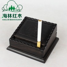 红木烟盒自动弹烟器创意礼品多功能烟架取烟器香菸弹烟盒男烟夹具