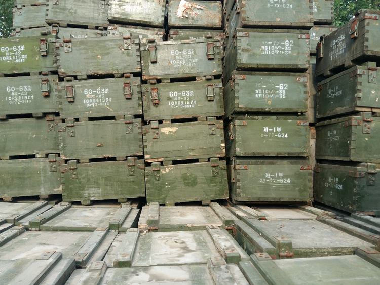 60迫退役木箱 品相好 储物箱道具箱 真