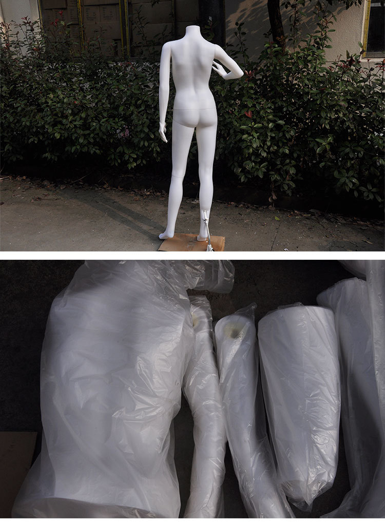 白色塑料全身女模特 模特道具 服装拍摄道具 现货厂家批发