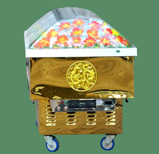 河北安乐厂家供应冰棺冷棺冰床尸体冷柜太平柜殡葬制冷用品水晶棺