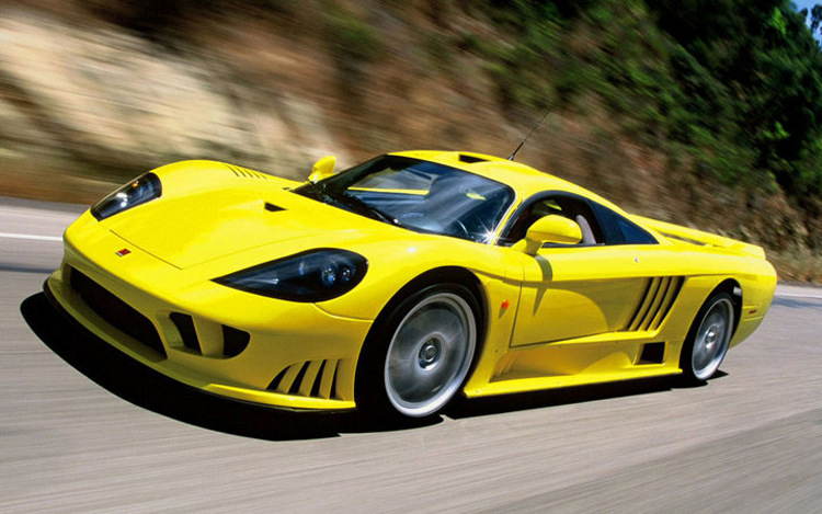 供应红河1:12萨林 saleen s7 twin turbo大型成品合金仿真车模型