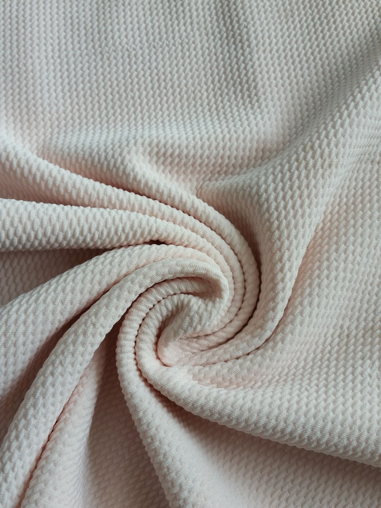 针织斜纹泡泡布 时尚服装裤子面料