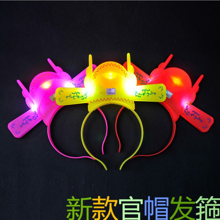 New Number One Scholar's Hat Head Buckle | Luminous Barrettes | Official Hat | Stall Creative Toys New | Hot Sale