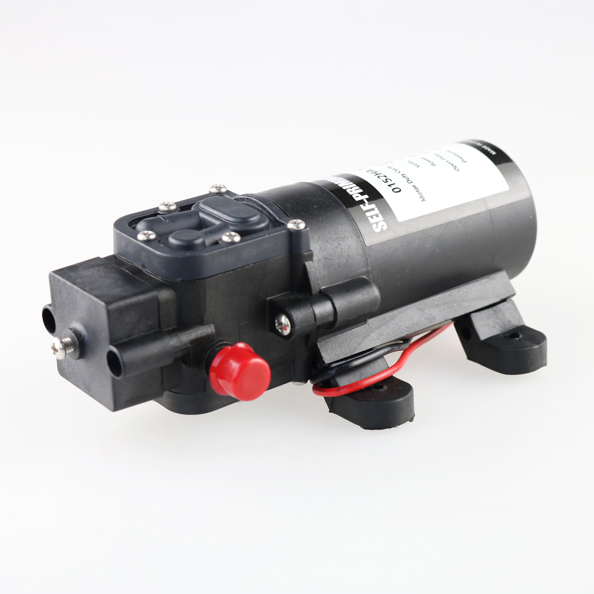 12v60w回流保护型增压泵微型直流电动隔膜泵家用自吸泵