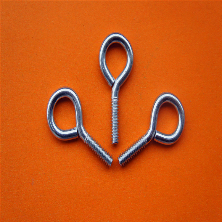 灯饰配件吊环螺栓 吊钩 圆圈螺丝 圆圈螺纹螺丝 东莞厂家制.