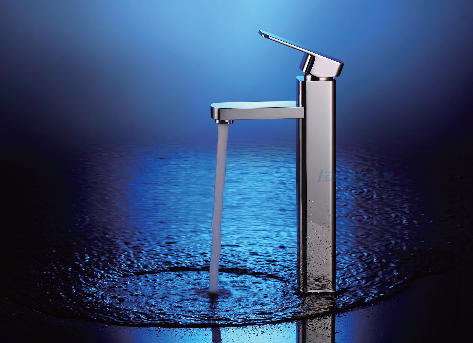 抬启式面盆混水冷热水龙头单把单孔台上盆洗手盆水龙头厂家批发