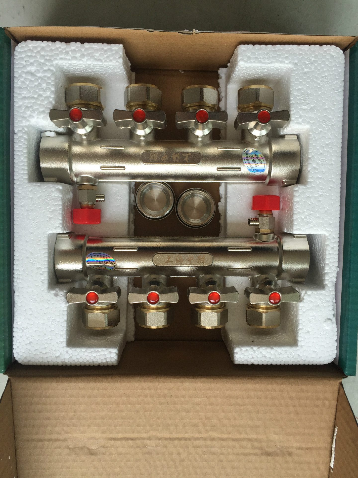 原厂包装l联塑分水器供水分水器冷水分水器分水器三路质优