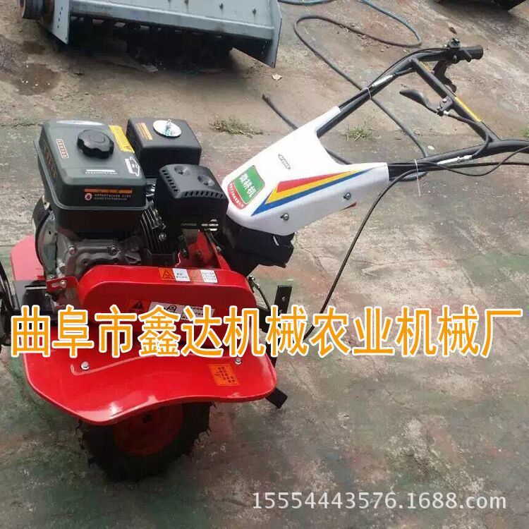 多功能汽油微耕机 新型深松旋耕联合整地机 小型翻耕犁地机
